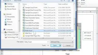 Rename a File - Excel 2010