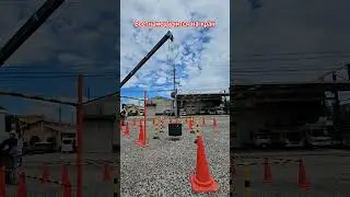 Тяжело в учении...   #япония #работавяпонии #крановщик #стрела #воровайка