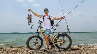 Bank Fishing for Catfish with an Ebike