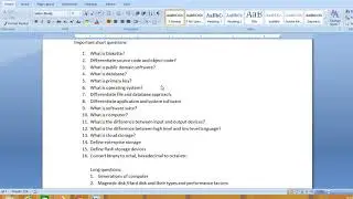 IT Skills Important Questions ADP ADS Program | IUB ADP ADS Program IT Skills Paper