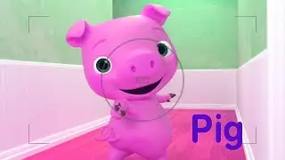 Abc Phonics song Pig Animals Effects | Sponsored By: Klasky Csupo x Gamavision Csupo Effects