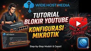 Tutorial memblokir akses YouTube dan membuat voucher menggunakan mikrotik 