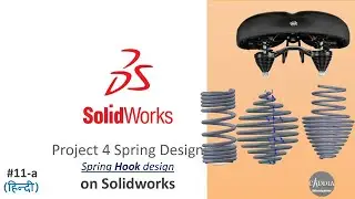 SolidWorks Spring Design Tutorial | Constant pitch Variable Pitch variable dia Springs Step-by-Step