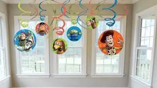 Toy Story Swirl Decorations