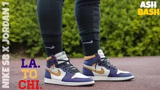 Review + On Feet | Nike SB x  Air Jordan 1 'LA to Chicago' | Ash Bash