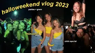 HALLOWEEKEND VLOG (vlog, grwm, parties, slander)