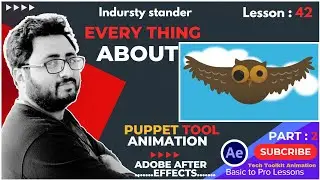 How to Use the Puppet Tool in After Effects: Complete Animation Guide Guide Urdu | Hindi ( part 2 )