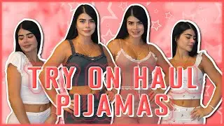 PIJAMAS TRY ON HAUL 🤩👚 | Probándome pijamas de SHEIN 😱