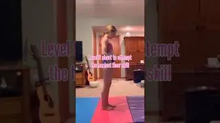 Level 9 Gymnast Attempting the Hardest Floor Skill 👀😅 