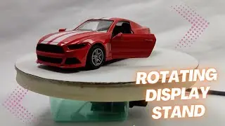 #diy Rotating Display Stand: Motorized Showcase for Your Creations under Rs. 250/-