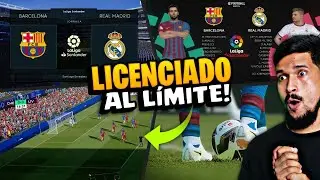 😱INCREIBLE! | Este PES 2017 Tiene MAS LICENCIAS que FIFA 22! | Professional patch✅