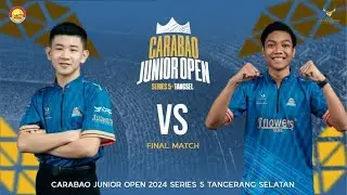 [FINAL FULL MATCH] ABY - ROBIN VS AXEL - CARABAO | CARABAO JUNIOR OPEN 2024 SERIES 5 TANGSEL