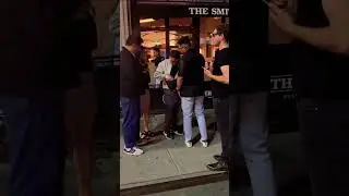Fake security guard prank #funny #nyc ￼