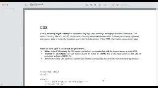 BootCamp Class five CSS  By iqbal trainer  part 1