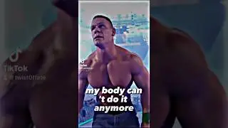 John Cena On Why He Can’t Wrestle Full Time #wwe #viral #fyp