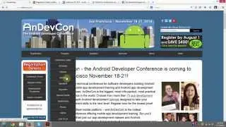 Register for AnDevCon on AnDevCon.com