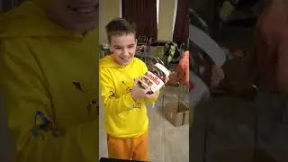 Making Nutella Ice Cream