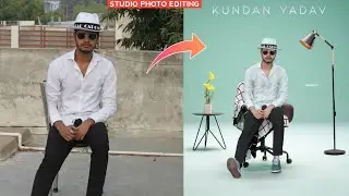 PicsArt Studio Photo Editing || Photo Shoot Editing Like Studio || Background Change Photo Editing |