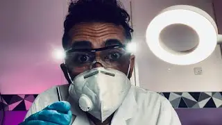 ASMR Dental Exam, but there’s a Problem (roleplay)