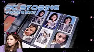 storing twice + exo sg 24 photocards