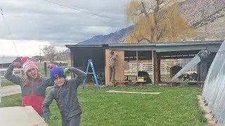 Newest Family Project Revealed! Brother and Sister Work Together | Nature For Kids