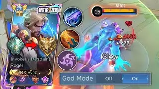 WHEN GLOBAL ROGER ABUSE BROKEN CRITICAL BUILD IN NEW SEASON (99% WIN RATE) | MUST TRY | MLBB