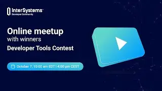 Online Meetup with the Winners of the Developer Tools Contest 2024