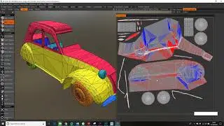 3D Coat: Quick UV Unwrapping & Texturing