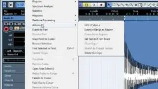 Como limpiar audio en cubase 5