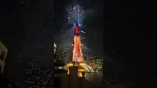 New Year 2025 Fireworks at Dubai Burj Khalifa | Worlds Best Fireworks