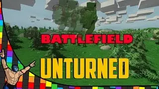 Unturned Battlefield serv. - Втроём нагибаем :D