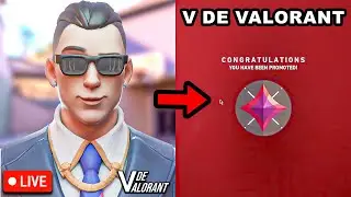 V de Valorant Pegando Imortal AO VIVO De Chamber