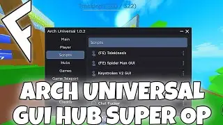 [SUPER OP] AECH UNIVERSAL GUI HUB | ARCEUS X • DELTA • FLUXUS • HYDROGEN