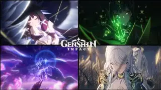 All Nod krai 5 Star Characters Burst Animations - Genshin Impact | Character Trailer | Nefer, Bina..
