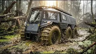 The world's first 6x6 hybrid! Such an all-terrain vehicle has never existed before!