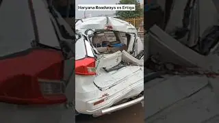 Haryana Roadways vs Maruti Ertiga 😃😮😱 #shorts #automobile #haryana #viralshorts #ertiga