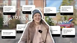 how to find a job in the netherlands: my story