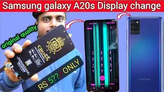 how to fix touch screen Samsung galaxy a21s || Samsung galaxy a21s display change price ✅