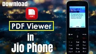 How to install & Use PDF Viewer in Jio phone ? | Know the Shortcut Keys to Use this App