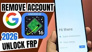 Unlock Xiaomi Redmi a5 Frp bypass Account Google Remove 2026