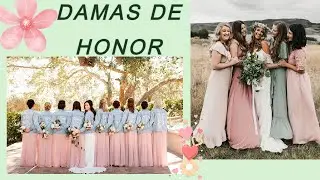 DAMAS DE HONOR    tips y consejos