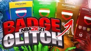 *NEW* NBA 2K21 BADGE GLITCH AFTER PATCH MAX BADGES in 1 HOUR | HOF BADGE GLITCH | *WORKING*