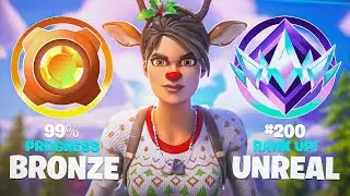 Rush UNREAL Fortnite CHAPITRE 2 REMIX + Découverte DE Mon RANG (EN RANKED) ! 😱