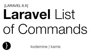 How to Get List of PHP Laravel Artisan Commands | Laravel Commands | Laravel 8 Tutorials