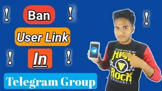 How To Ban User Share Link In Telegram Group | Radiant