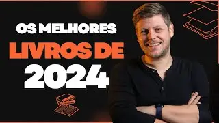 OS MELHORES LIVROS QUE LI EM 2024  (ATÉ AGORA)!