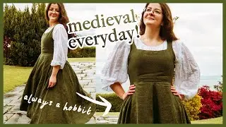 I Made a Modern Medieval Dress! (and it made me feel like the main character)