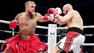 Jake Paul (USA) vs Ryan Bourland (USA) - TKO, Full Fight Highlights