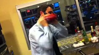 Noah makes a Pisco Sour.MOV