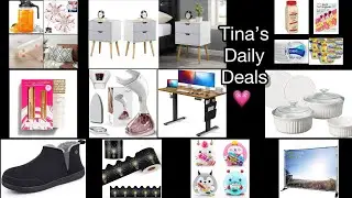 Amazon deals with today’s discount promo codes 🤩 Glass Mason Pitcher under 7️⃣ & more| 08/11/24 ❤️